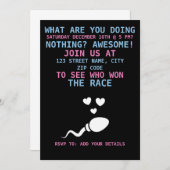 Funny gender onthulling kaart (Voorkant / Achterkant)