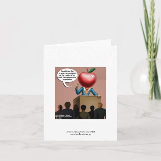 Funny Genome Expérience Cartes pour notes de quali (Devant)