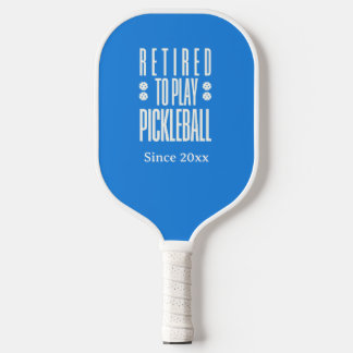 Funny Gepensioneerd om te spelen Pickleball Jaar B Paddle