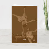 Funny gepersonaliseerd kaart (Achterkant)