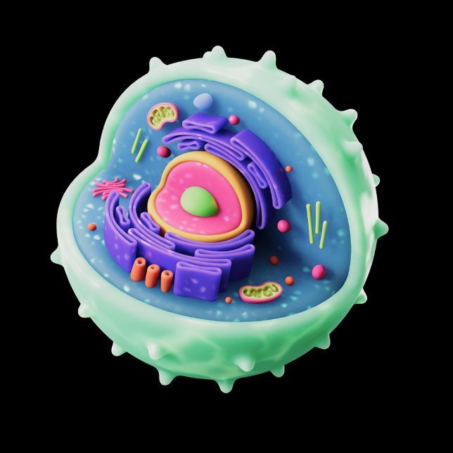 Funny Germ Cartoon Pillow | Cute Bacteria pillow  Kussen (Creator heeft geüpload)