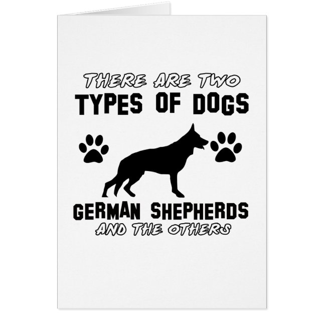 Funny german herder design (Voorkant)
