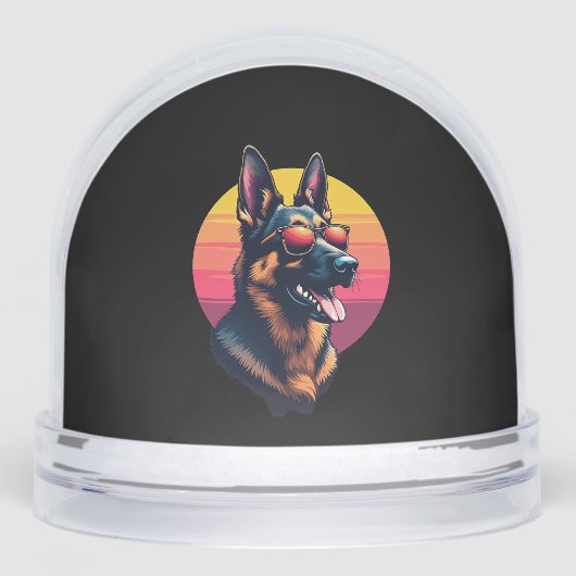 Funny German Shepherd Dog Design Art Costume Outfi (Avant)