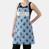 Funny German Shepherd Dog Pattern Custom Apron Schort (Insitu)