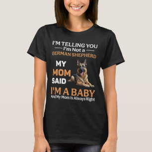 Funny German Shepherd Dog T-shirt