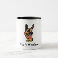 Funny German Shepherd Mok