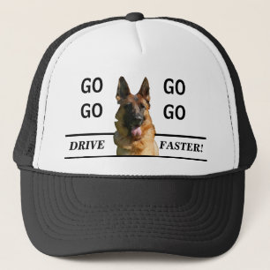 Funny German Shepherd Trucker Casquette