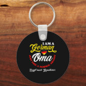 Funny Germany German Oma German Granny Deutsche Om Sleutelhanger (Voorkant)