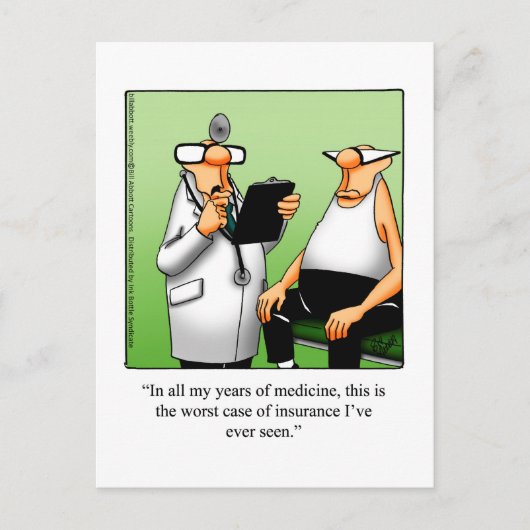 Funny Get Good Briefkaart (Voorkant)