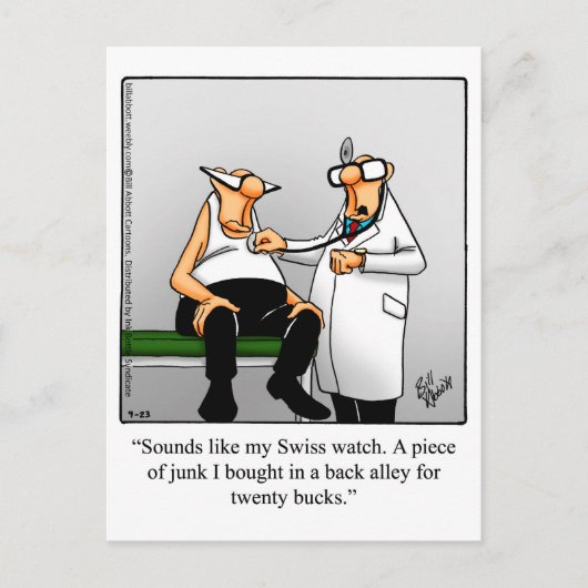 Funny Get Good Briefkaart (Voorkant)