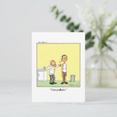 Funny Get Good Briefkaart (Staand voorkant)