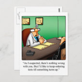 Funny Get Good Briefkaart (Voorkant / Achterkant)