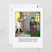 Funny Get Good Briefkaart (Voorkant / Achterkant)