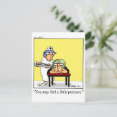 Funny Get Good Briefkaart (Staand voorkant)