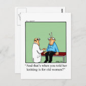 Funny Get Good Briefkaart (Voorkant / Achterkant)