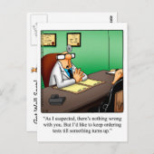 Funny Get Good Briefkaart (Voorkant / Achterkant)