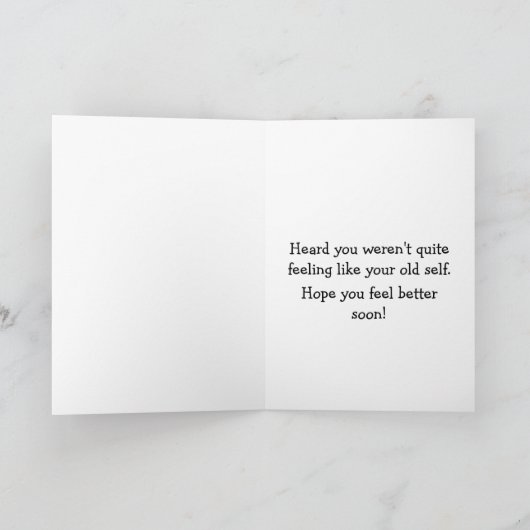 Funny Get Good Humor Wenskaart Kaart (Binnen)