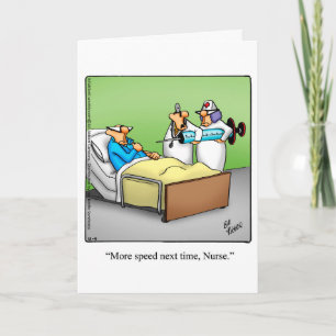 Funny Get Good Humor Wenskaart Kaart