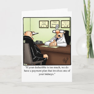 Funny Get Good Humor Wenskaart Kaart