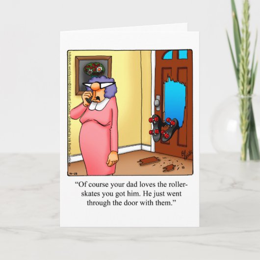 Funny Get Good Humor Wenskaart Kaart (Voorkant)