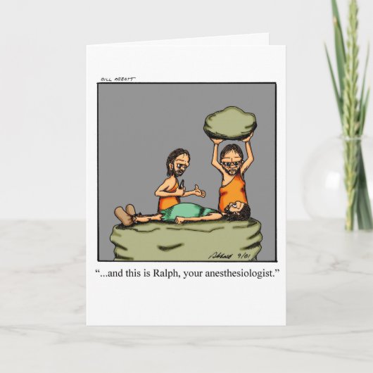 Funny Get Good Humor Wenskaart Kaart (Voorkant)