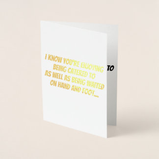 Funny Get Good Soon Card Folie Kaarten