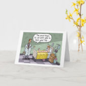 Funny Get Well Card Kaart (Gele Bloem)