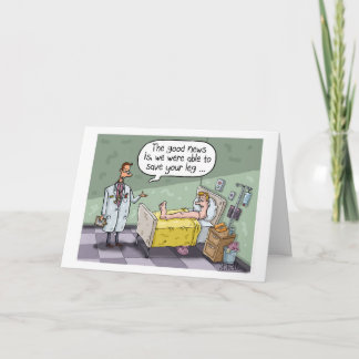Funny Get Well Card Kaart