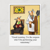 Funny Get Well Carte postale (Devant)