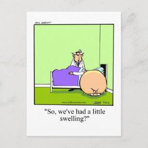 Funny Get Well Carte postale