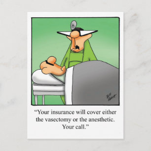 Funny Get Well Carte postale