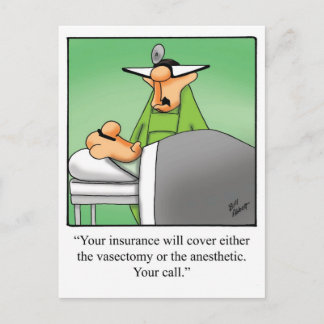 Funny Get Well Carte postale