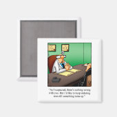 Funny Get Well Humor Magnet Magneet (Voorkant / Achterkant)