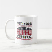 Funny Get Your Ugly Yella No-good Keister Off My P Koffiemok (Links)