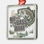 Funny Gevist Metalen Ornament (Links)