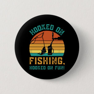 Funny Gevist op Gevist Ronde Button 5,7 Cm