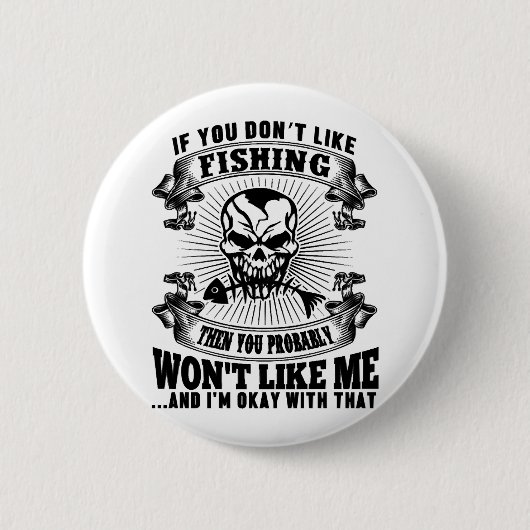 Funny Gevist Ronde Button 5,7 Cm (Voorkant)