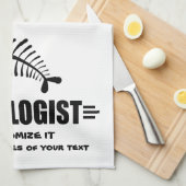 Funny Gevist Theedoek (Quarter Fold)