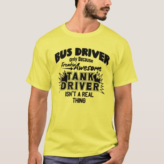 Funny Geweldige Bus Driver T-shirt (Voorkant)