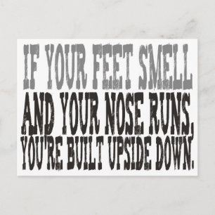 Funny gezegde briefkaart