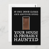 Funny Gezegde Ghost Hunter Briefkaart (Voorkant / Achterkant)