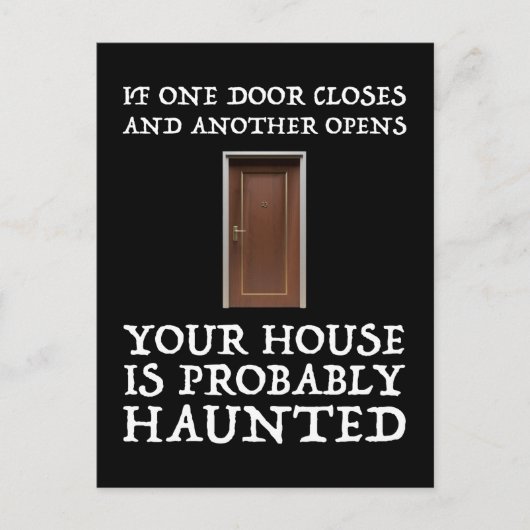 Funny Gezegde Ghost Hunter Briefkaart (Voorkant)