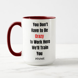 Funny Gezegde Modern Medewerker Birthday Quote Kof Mok