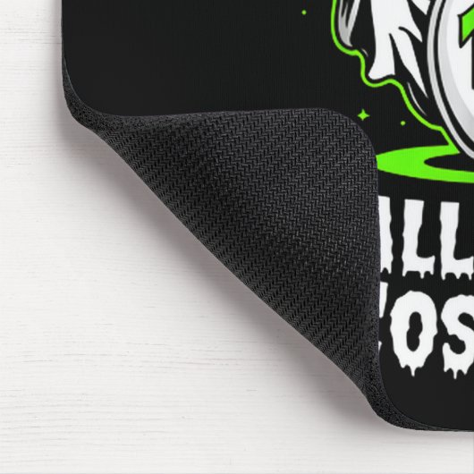 Funny Ghost Bowling League Team Halloween Humor De Muismat (Hoek)