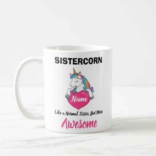 Funny Gift for Sister Novelty Birthday Cadeau Koffiemok (Links)
