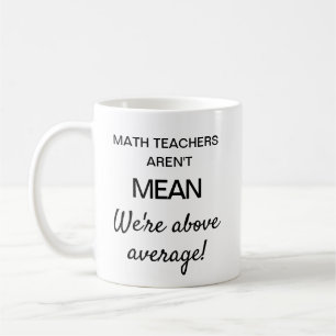 Funny Gift for Wiskunde Teacher Coffee Mok