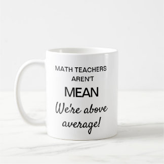 Funny Gift for Wiskunde Teacher Coffee Mok