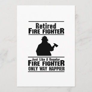 Funny Gift, hoofd brandbestrijding Man Kaart