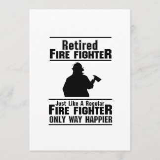 Funny Gift, hoofd brandbestrijding Man Kaart