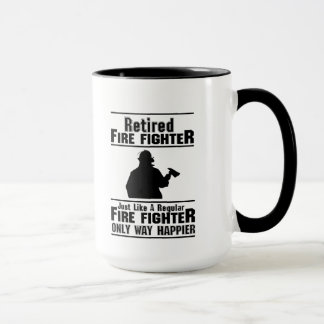 Funny Gift, hoofd brandbestrijding Man Mok